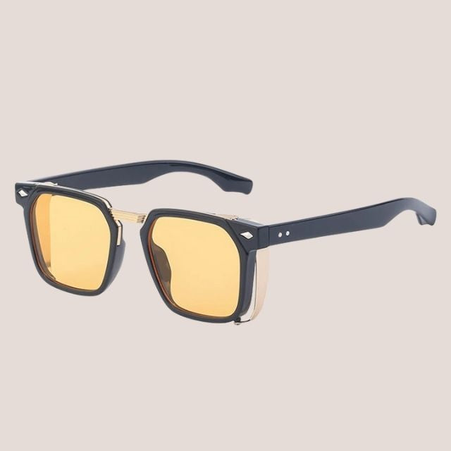 Maxwell - Moderne firkantede solbriller med tonede glas
