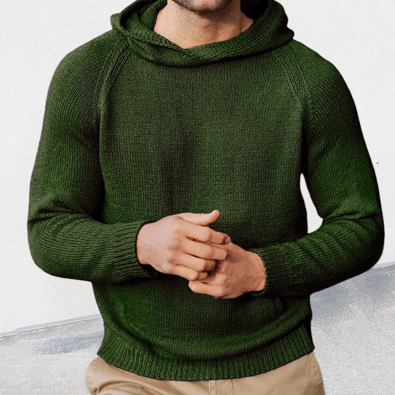 Oliver - Hyggelig rullekravesweater med forlomme