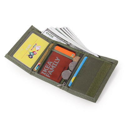Trekker - Kompakt taktisk tegnebog med lynlåslomme