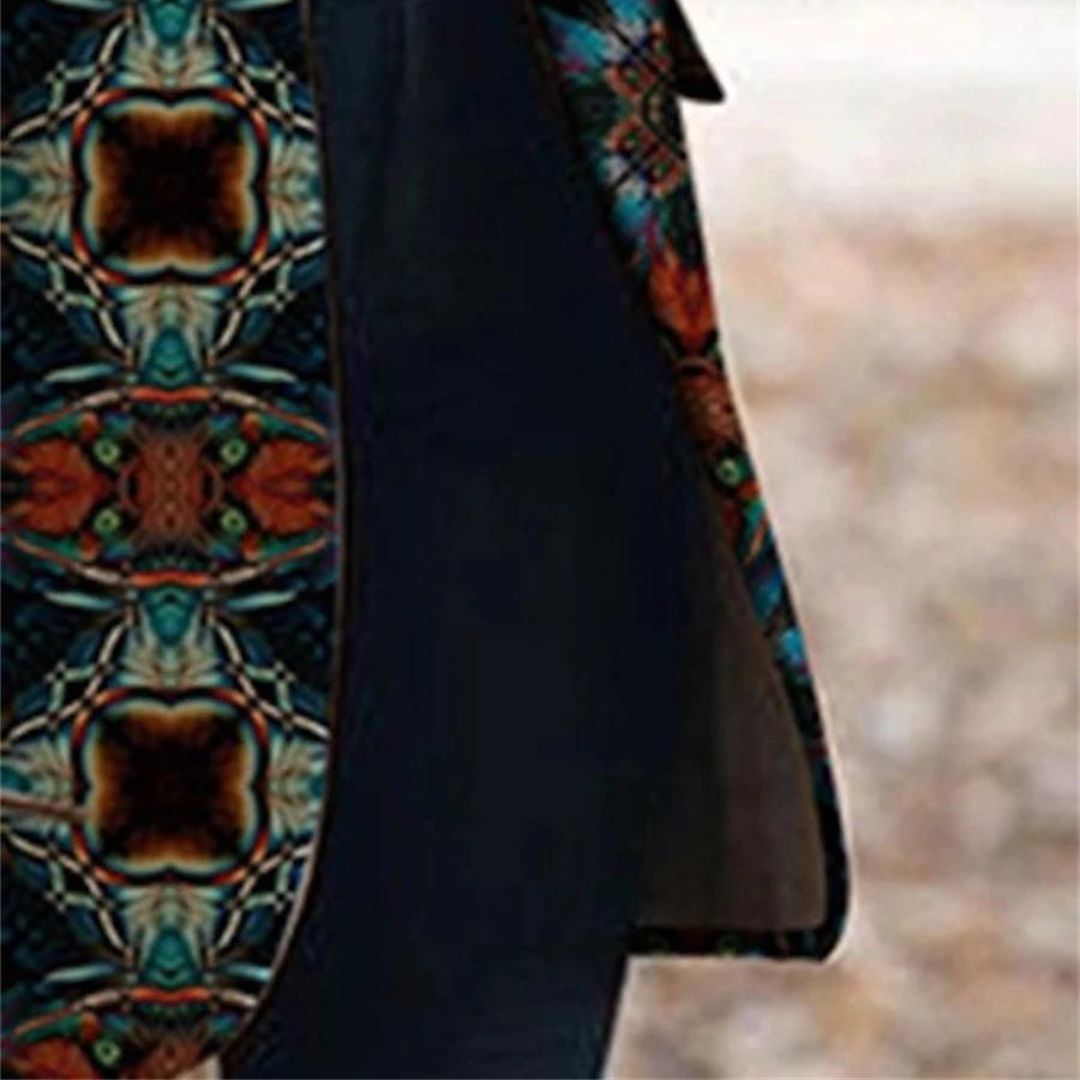 Banzai - Dygtig byfrakke med bæltemanchetter og søm